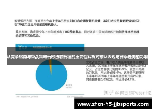从竞争格局与备战策略看欧协联赛程的重要性解析对球队表现与赛季走向的影响 从竞争格局与备战策略看欧协联赛程的重要性解析对球队表现与赛季走向的影响